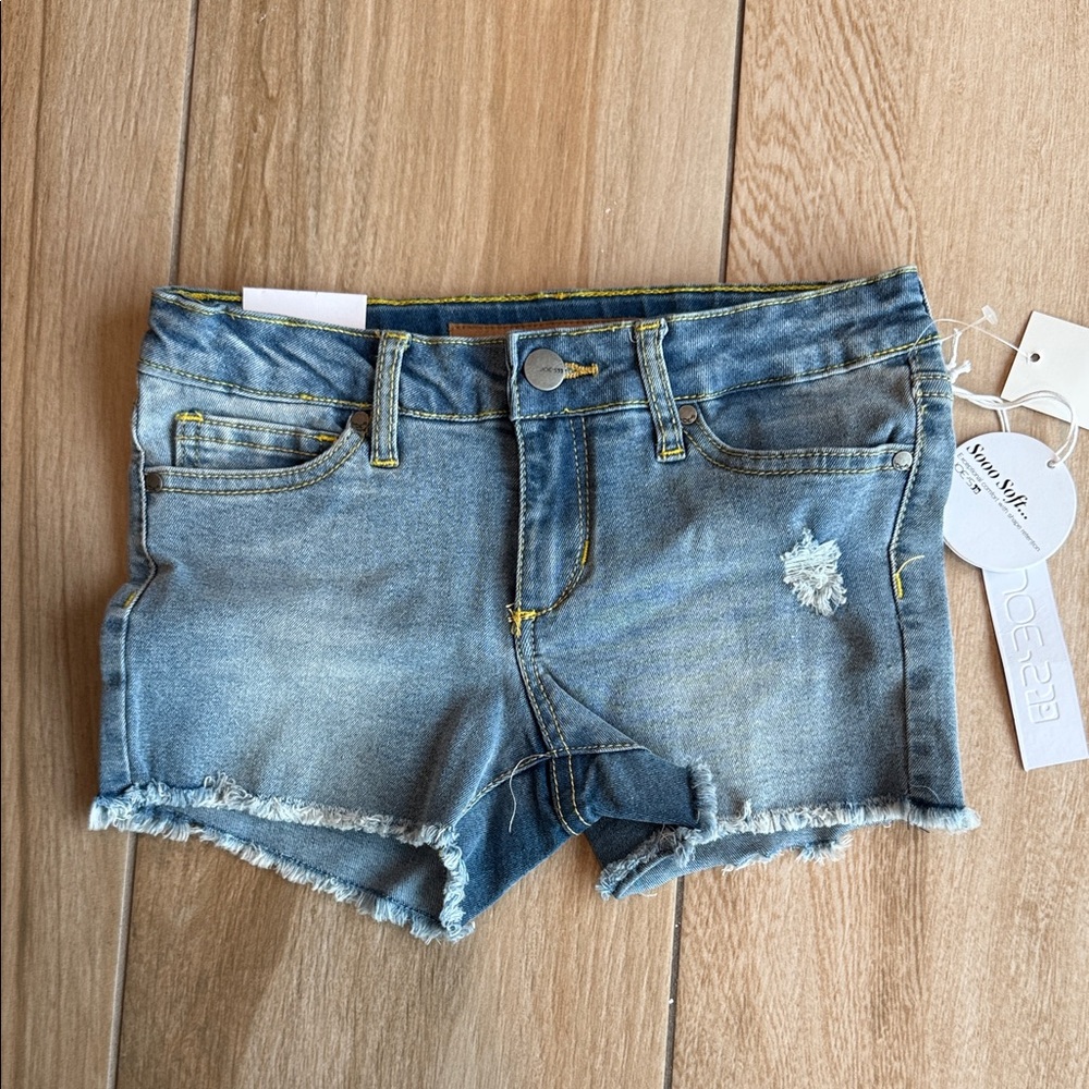 Joe's Jeans Classic Blue Frayed Shorts
